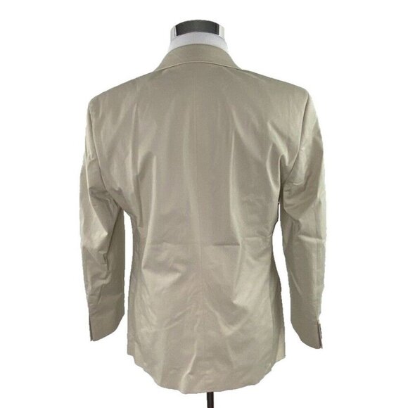 J.Crew Men's $298 Thompson Stretch Suit Jacket Stretch Chino Size 42R BA491 - Picture 8 of 10